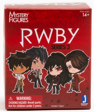 RWBY MYSTERY FIGURES SERIES 3 BLIND BOX CDU