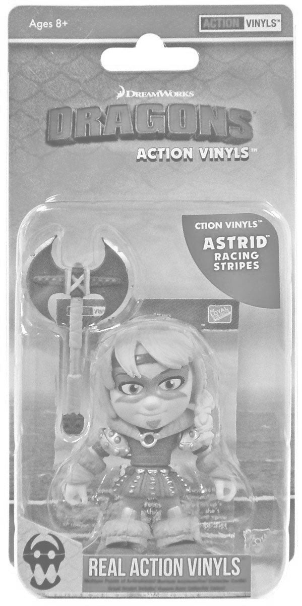 HTTYD HUMANS W1 ACTION VINYLS 3" ASTRID (RACING STRIPES)