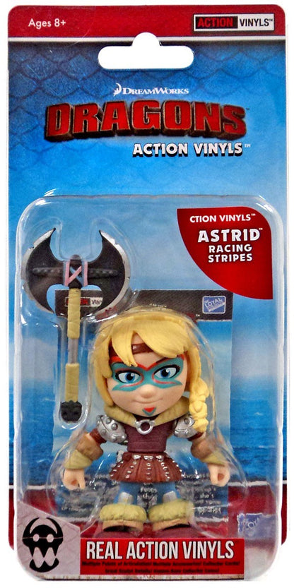HTTYD HUMANS W1 ACTION VINYLS 3" ASTRID (RACING STRIPES)
