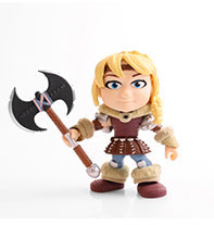 HTTYD HUMANS W2 ACTION VINYLS 3" ASTRID (FLOCKED FUR)