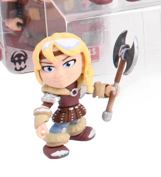 HTTYD HUMANS W2 ACTION VINYLS 3" ASTRID (SNOW)