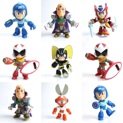 MEGAMAN WAVE 1 ACTION VINYLS PDQ CASE