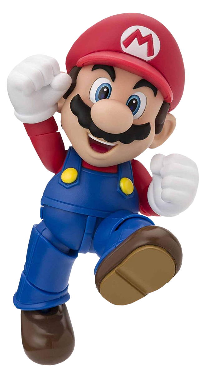 SUPER MARIO S.H.FIGUARTS MARIO ACTION FIGURE