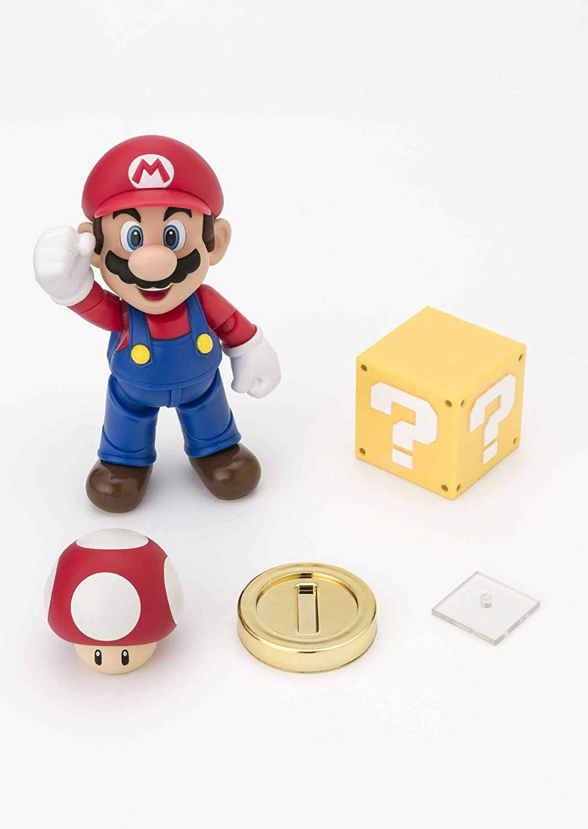 SUPER MARIO S.H.FIGUARTS MARIO ACTION FIGURE