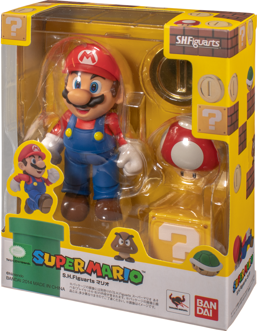 SUPER MARIO S.H.FIGUARTS MARIO ACTION FIGURE