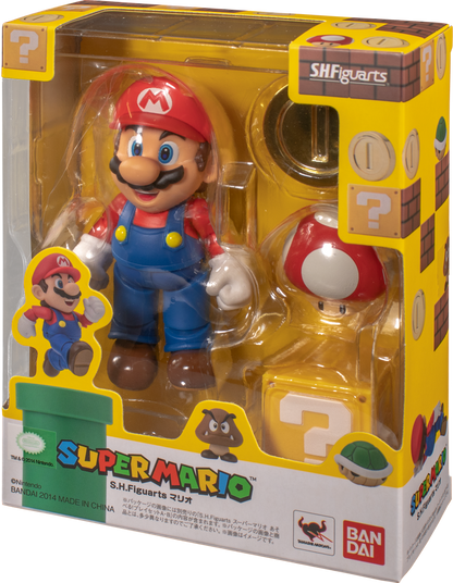 SUPER MARIO S.H.FIGUARTS MARIO ACTION FIGURE
