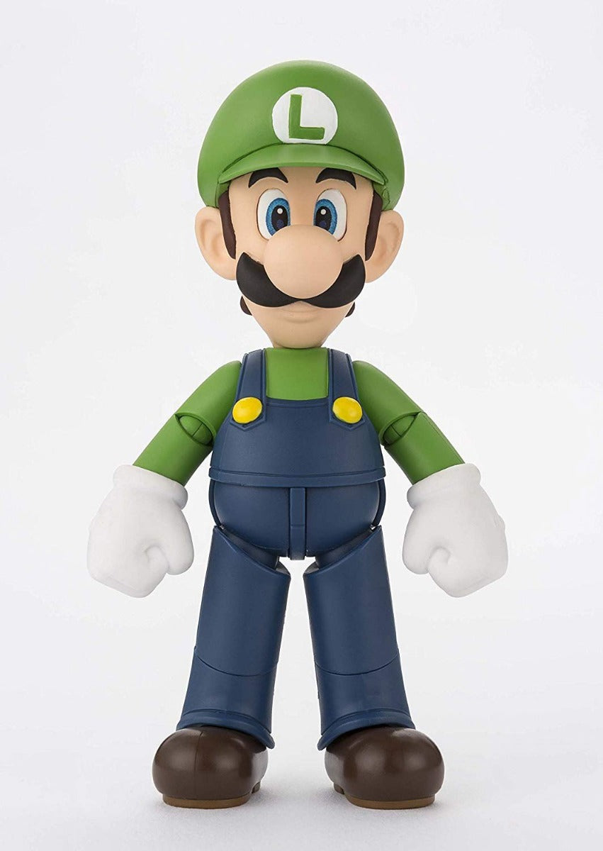 SUPER MARIO S.H.FIGUARTS LUIGI ACTION FIGURE