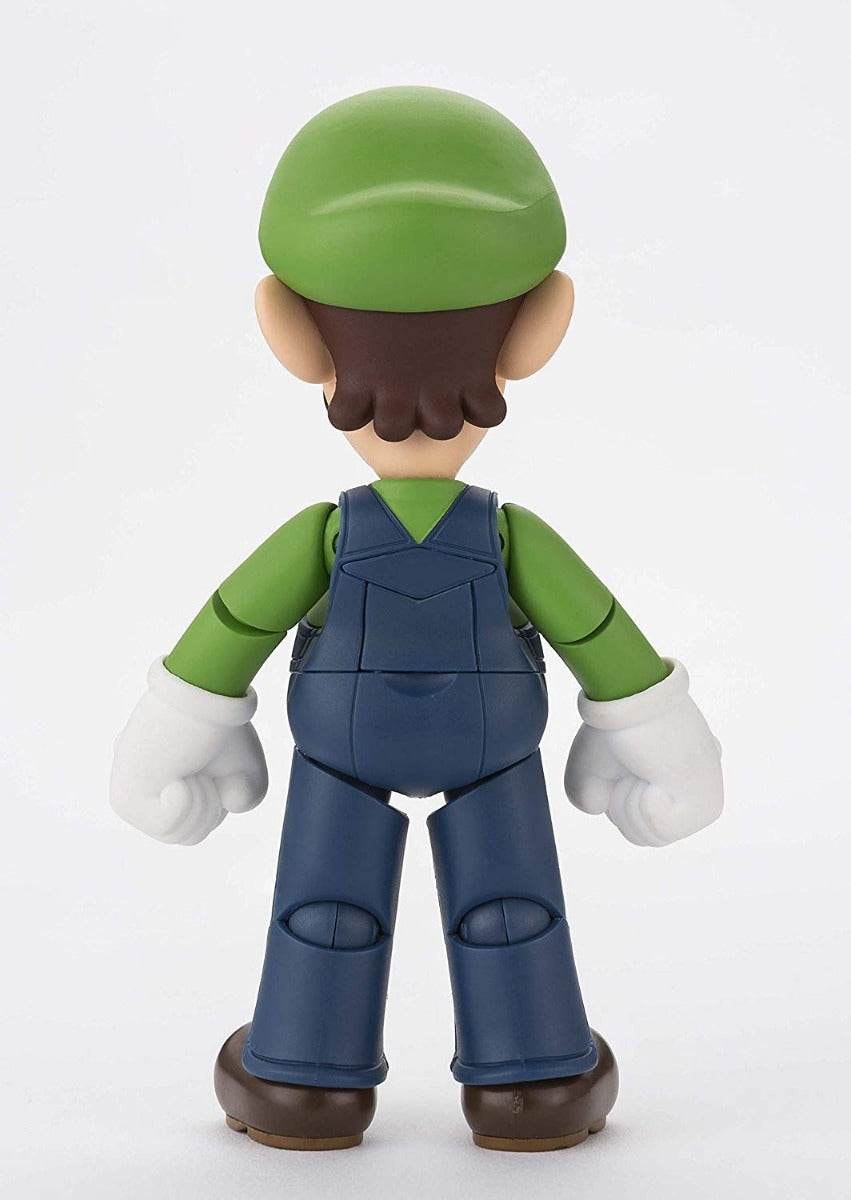 SUPER MARIO S.H.FIGUARTS LUIGI ACTION FIGURE