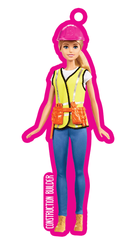 BARBIE BAG TAGS ASSORTED