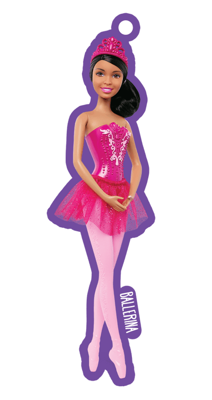 BARBIE BAG TAGS ASSORTED