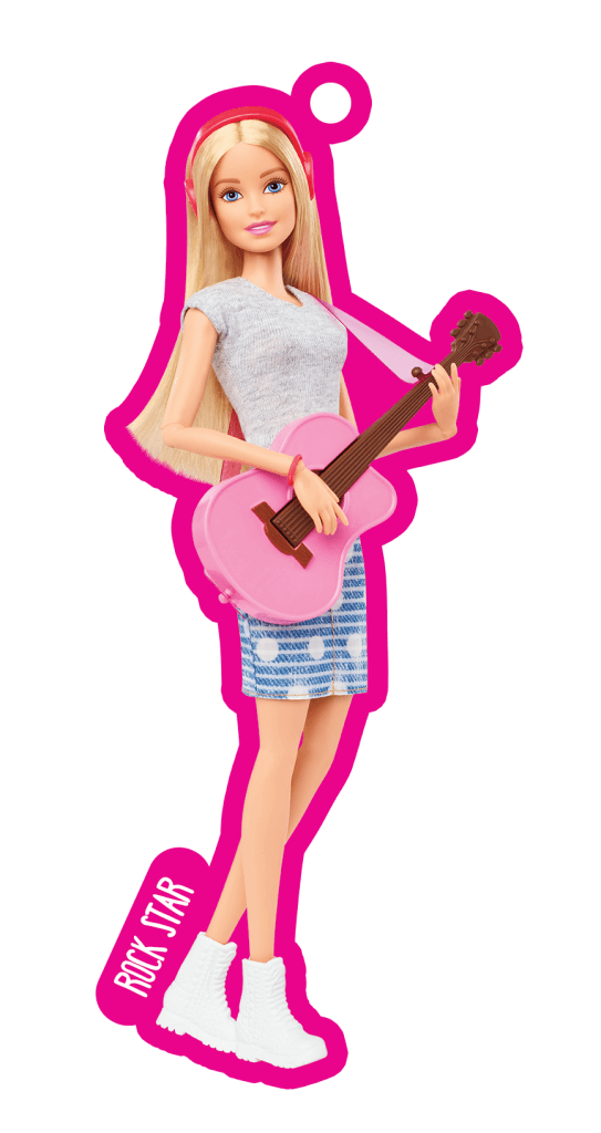 BARBIE BAG TAGS ASSORTED