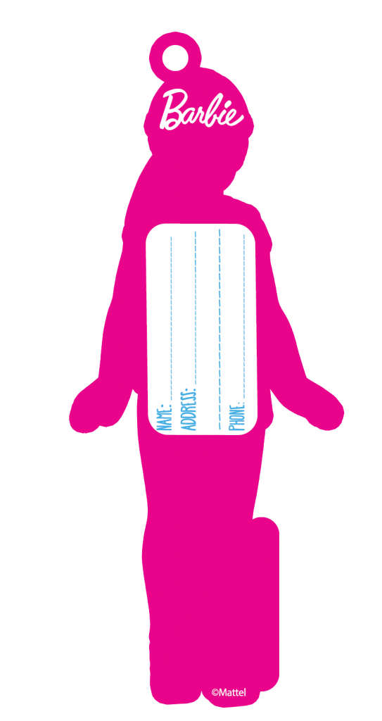 BARBIE BAG TAGS S1 CDU (x18 Packs)