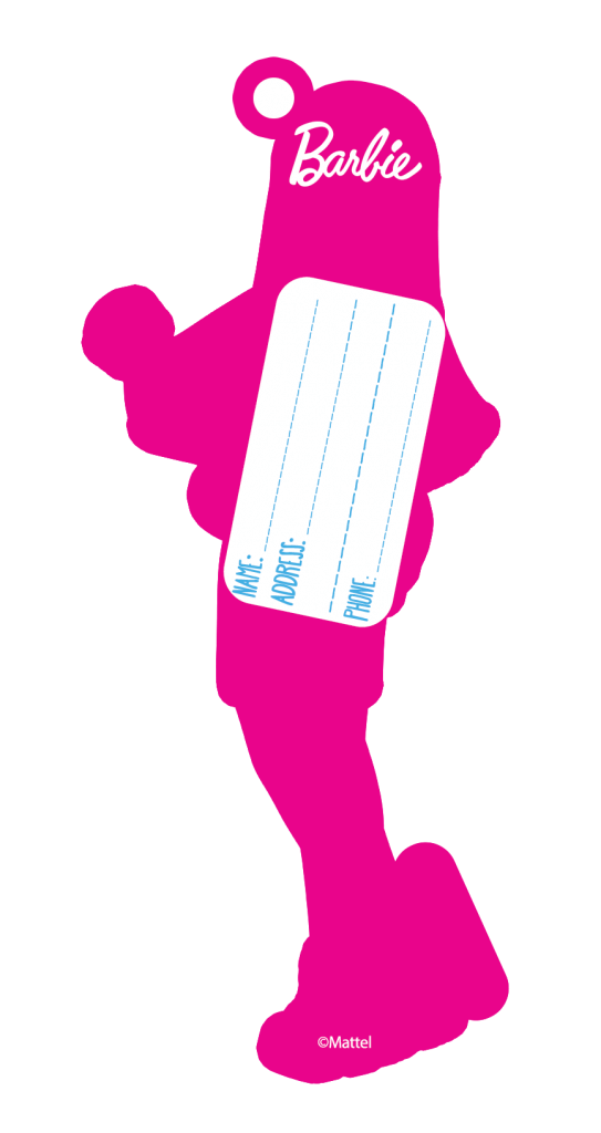 BARBIE BAG TAGS ASSORTED