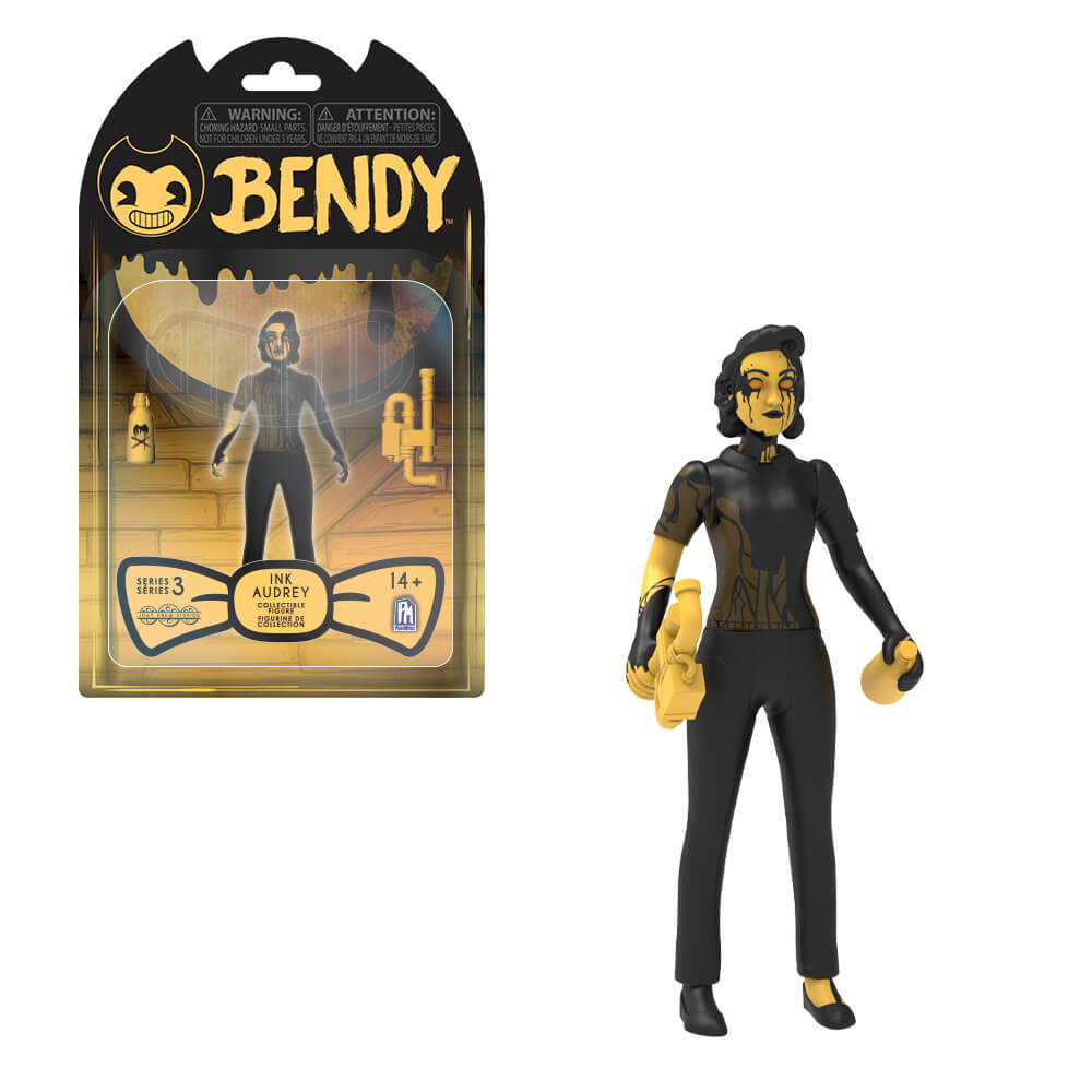 Bendy and The Dark Revival 5" Inch Action Figure (Ink Audrey)