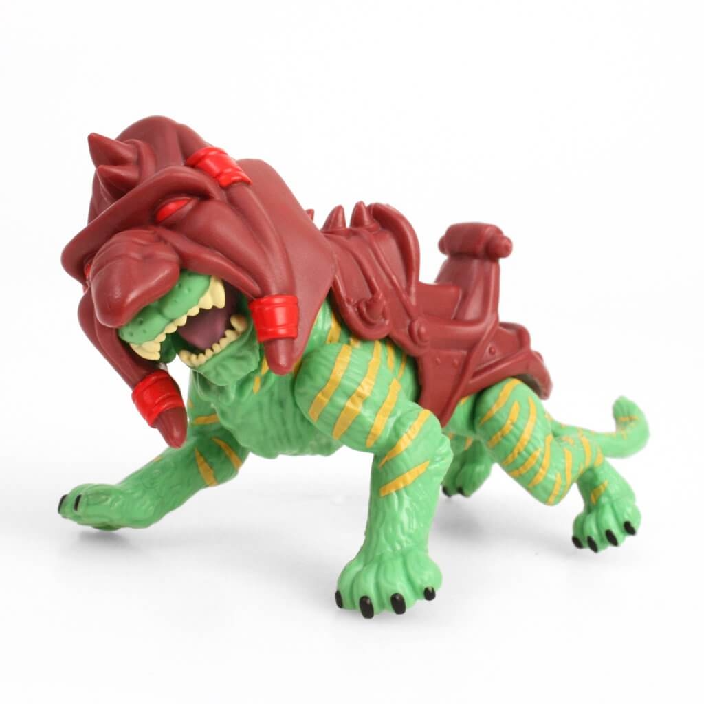 MASTERS OF THE UNIVERSE W2 BATTLE CAT ACTION VINYL WINDOW BOX