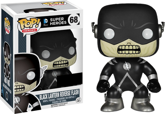 FUNKO POP! HEROES: THE FLASH VINYL FIGURES - Black Lantern Reverse Flash