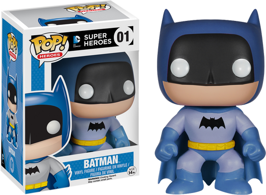 FUNKO POP! HEROES: BATMAN - 75TH ANNIVERSARY RAINBOW VINYL FIGURES - Batman Blue