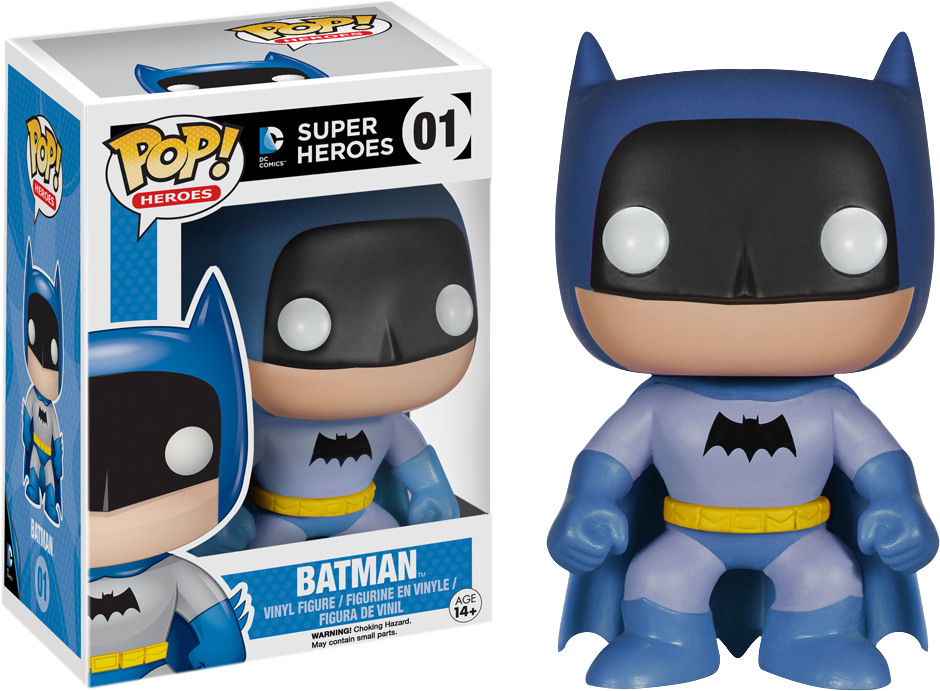FUNKO POP! HEROES: BATMAN 75TH ANNIVERSARY RAINBOW VINYL FIGURES COMPLETE SET