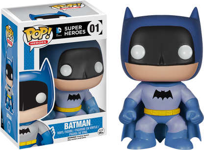 FUNKO POP! HEROES: BATMAN 75TH ANNIVERSARY RAINBOW VINYL FIGURES COMPLETE SET