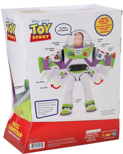 DISNEY TOY STORY 20TH ANNIVERSARY BUZZ LIGHTYEAR TALKING ACTION FIGURE