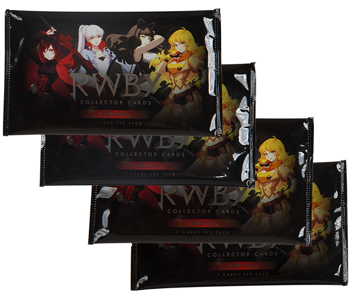 RWBY COLLECTOR CARDS SERIES 1 CDU (36 PACKS)