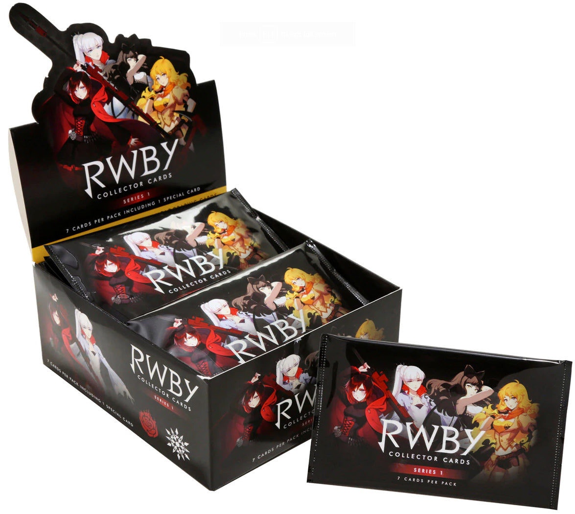 RWBY COLLECTOR CARDS SERIES 1 CDU (36 PACKS)