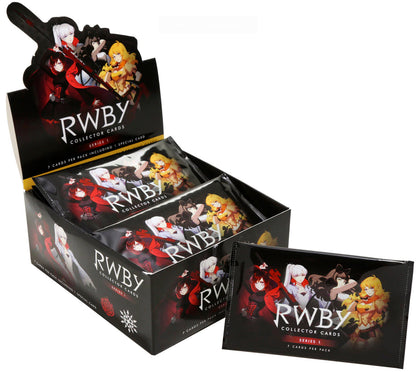RWBY COLLECTOR CARDS SERIES 1 CDU (36 PACKS)
