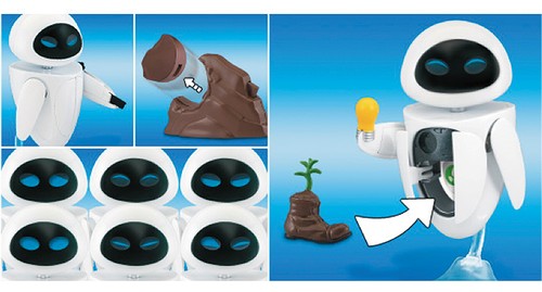 DISNEY PIXAR COLLECTION DELUXE ACTION FIGURE EVE