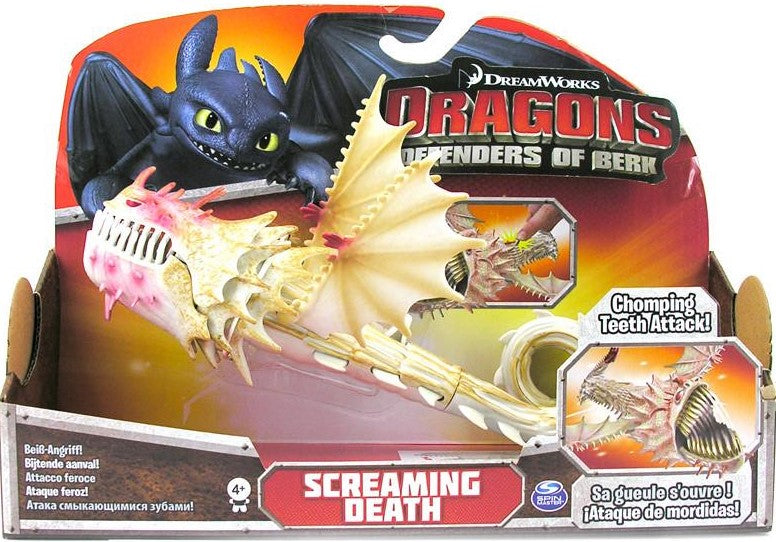DRAGONS DEFENDERS OF BERK ACTION FIGURE SCREAMING DEATH