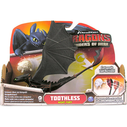 DRAGONS DEFENDERS OF BERK ACTION FIGURE TOOTHLESS NIGHT FURY (Catapult)