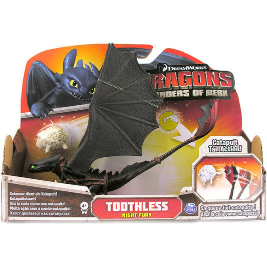 DRAGONS DEFENDERS OF BERK ACTION FIGURE TOOTHLESS NIGHT FURY (Catapult)