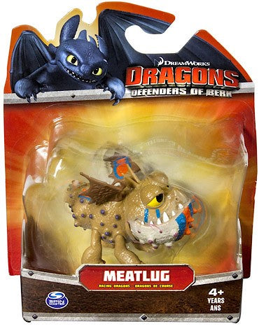 DRAGONS DEFENDERS OF BERK MINI RACING DRAGON MEATLUG