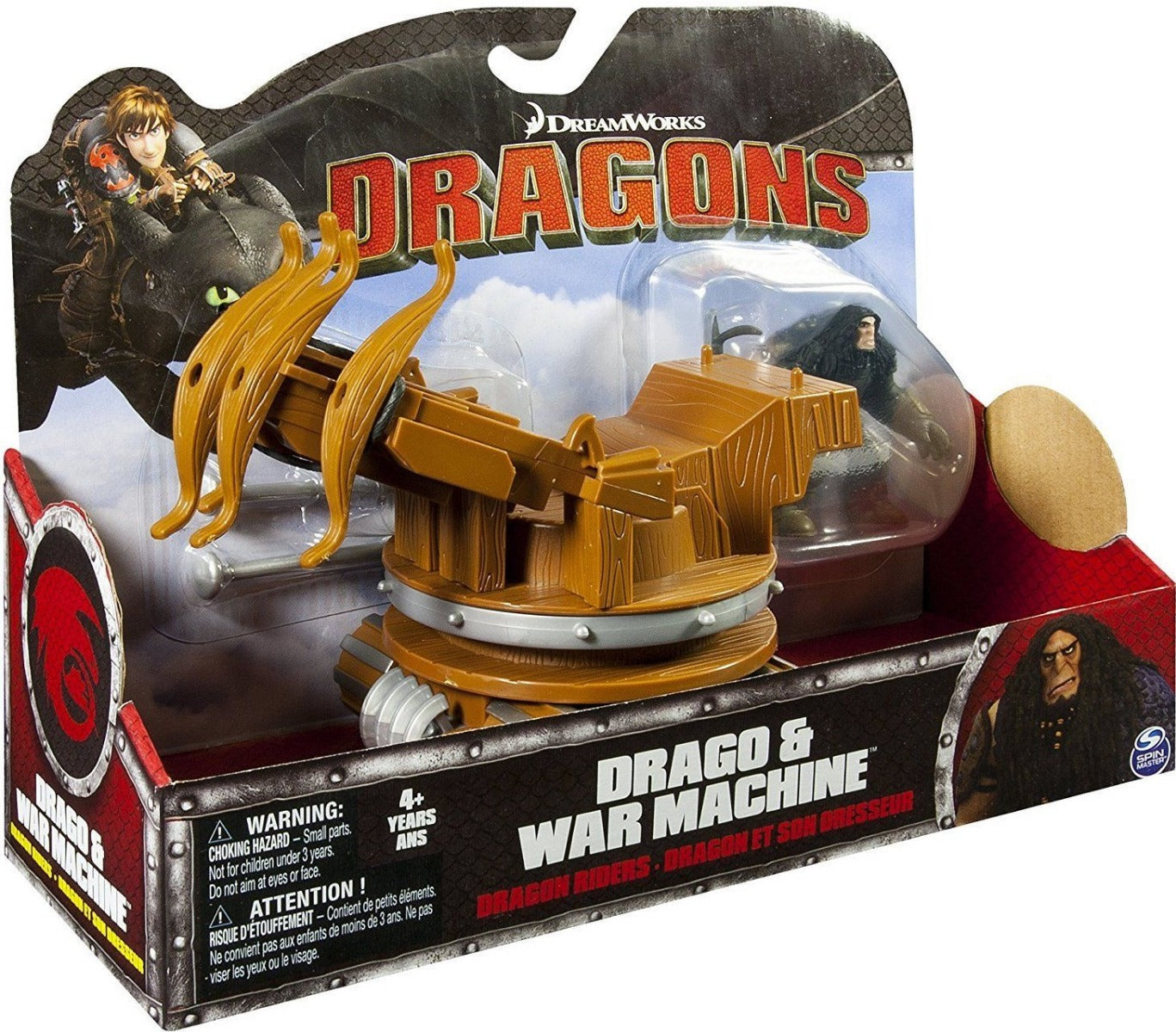 DREAMWORKS DRAGONS DRAGON RIDERS 2-PACK DRAGO & WAR MACHINE
