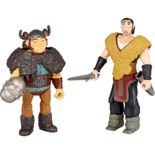 HOW TO TRAIN YOUR DRAGON 2 ERET & SNOTLOUT VIKING WARRIORS 2-PACK