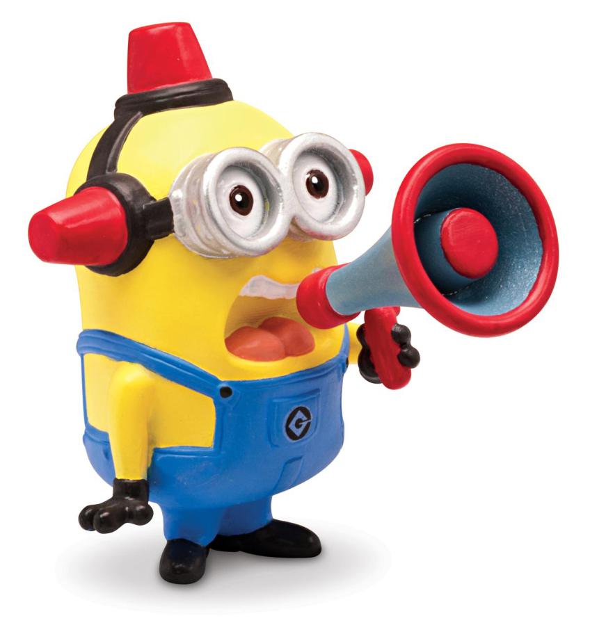 DESPICABLE ME 2 MINION FIREMAN ACTION FIGURE