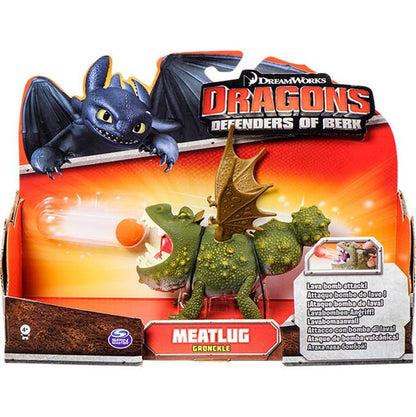 DRAGONS DEFENDERS OF BERK ACTION FIGURE MEATLUG