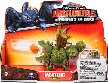 DRAGONS DEFENDERS OF BERK ACTION FIGURE MEATLUG