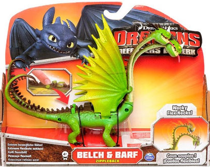 DRAGONS DEFENDERS OF BERK ACTION FIGURE BELCH & BARF