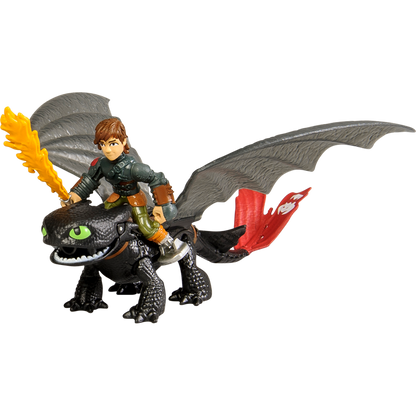 DREAMWORKS DRAGONS DRAGON RIDERS 2-PACK HICCUP & TOOTHLESS