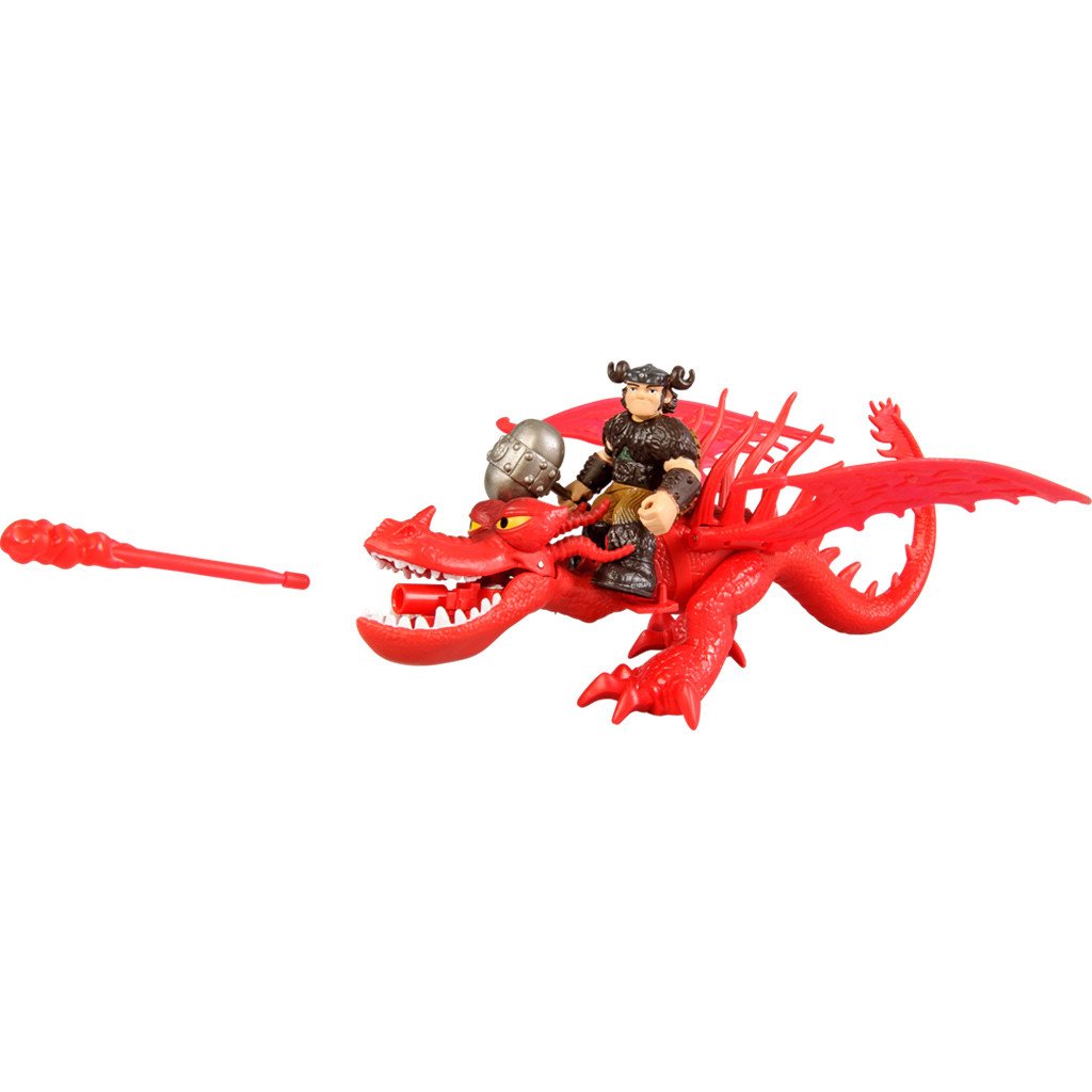 DREAMWORKS DRAGONS DRAGON RIDERS 2-PACK SNOTLOUT & HOOKFANG
