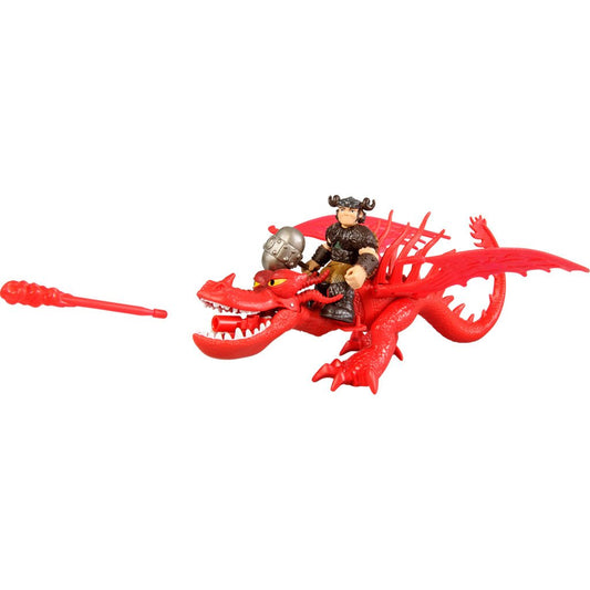 DREAMWORKS DRAGONS DRAGON RIDERS 2-PACK SNOTLOUT & HOOKFANG