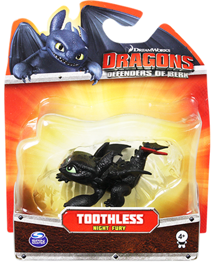 DRAGONS DEFENDERS OF BERK MINI DRAGON TOOTHLESS (LAYING)