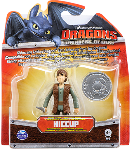 DRAGONS DEFENDERS OF BERK MINI FIGURE HICCUP