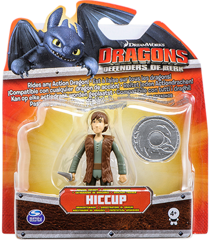 DRAGONS DEFENDERS OF BERK MINI FIGURE HICCUP