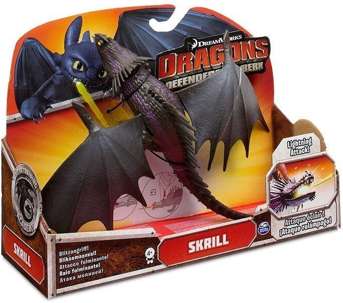 DRAGONS DEFENDERS OF BERK ACTION FIGURE SKRILL