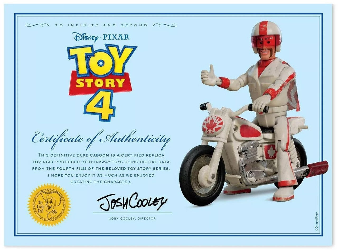 TOY STORY SIGNATURE COLLECTION DUKE CABOOM STUNT SET
