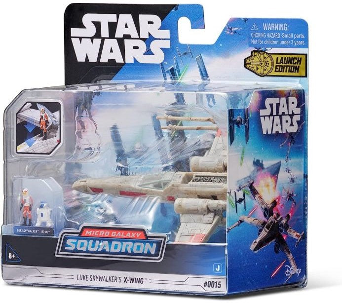 STAR WARS Medium Vehicle (5" Vehicle & Figure) Luke Skywalker's X-WING