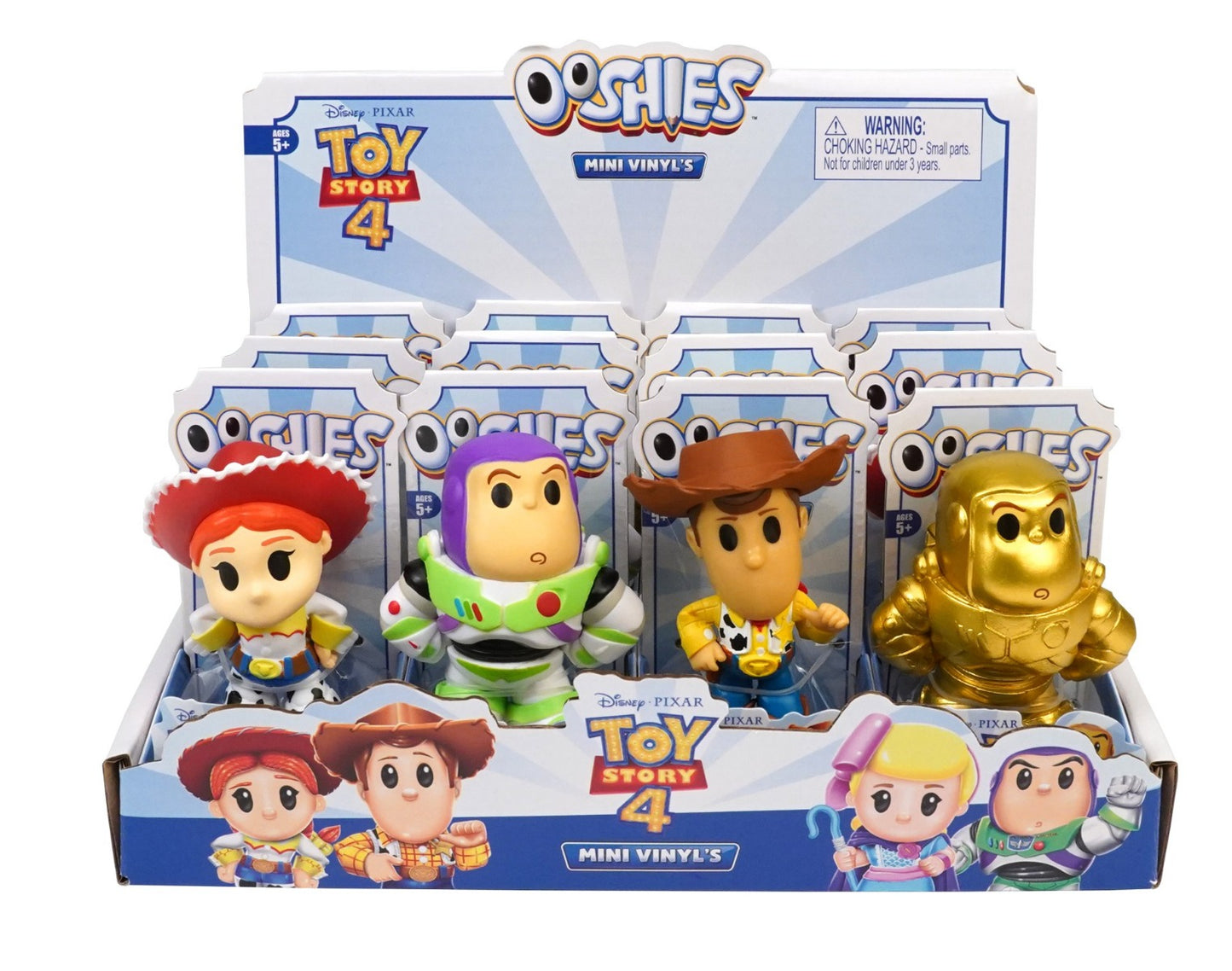 TOY STORY 4 OOSHIES 2.5" VINYL EDITION FIGURES