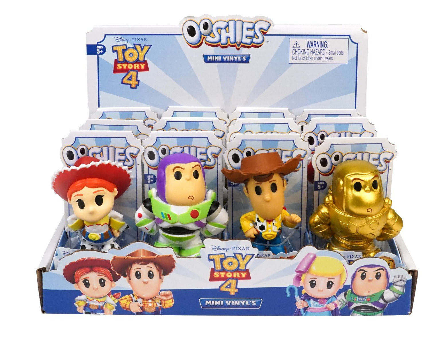 TOY STORY 4 OOSHIES 2.5" VINYL EDITION FIGURES
