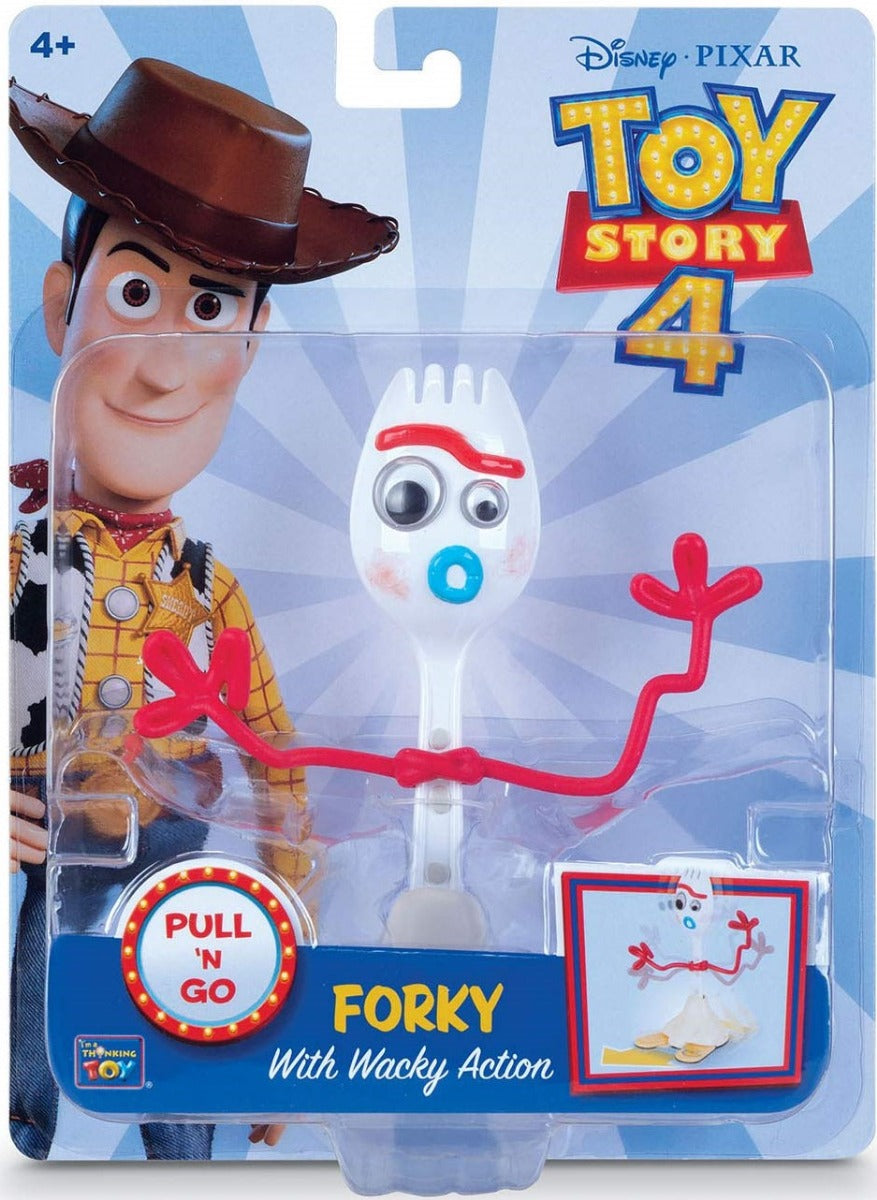 TOY STORY 4 PULL ‘N GO FORKY With Wacky Action